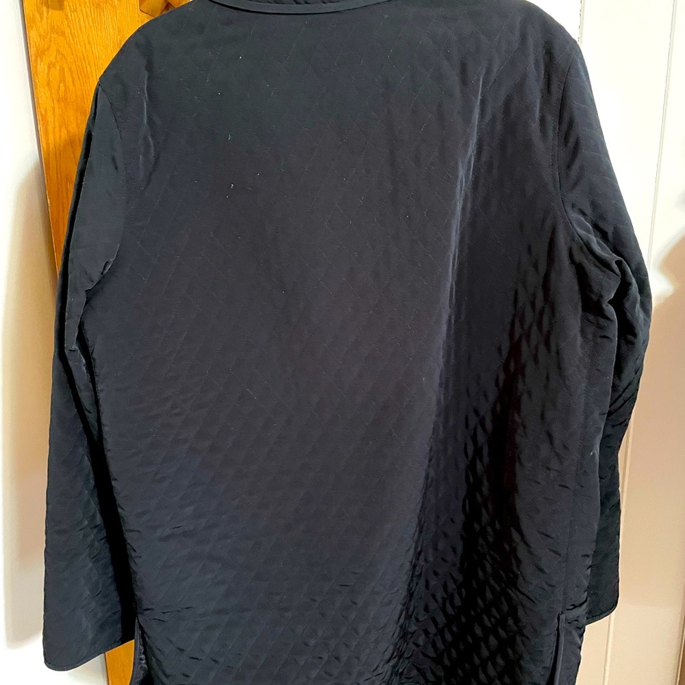 Women’s Black Quilted utility coat
